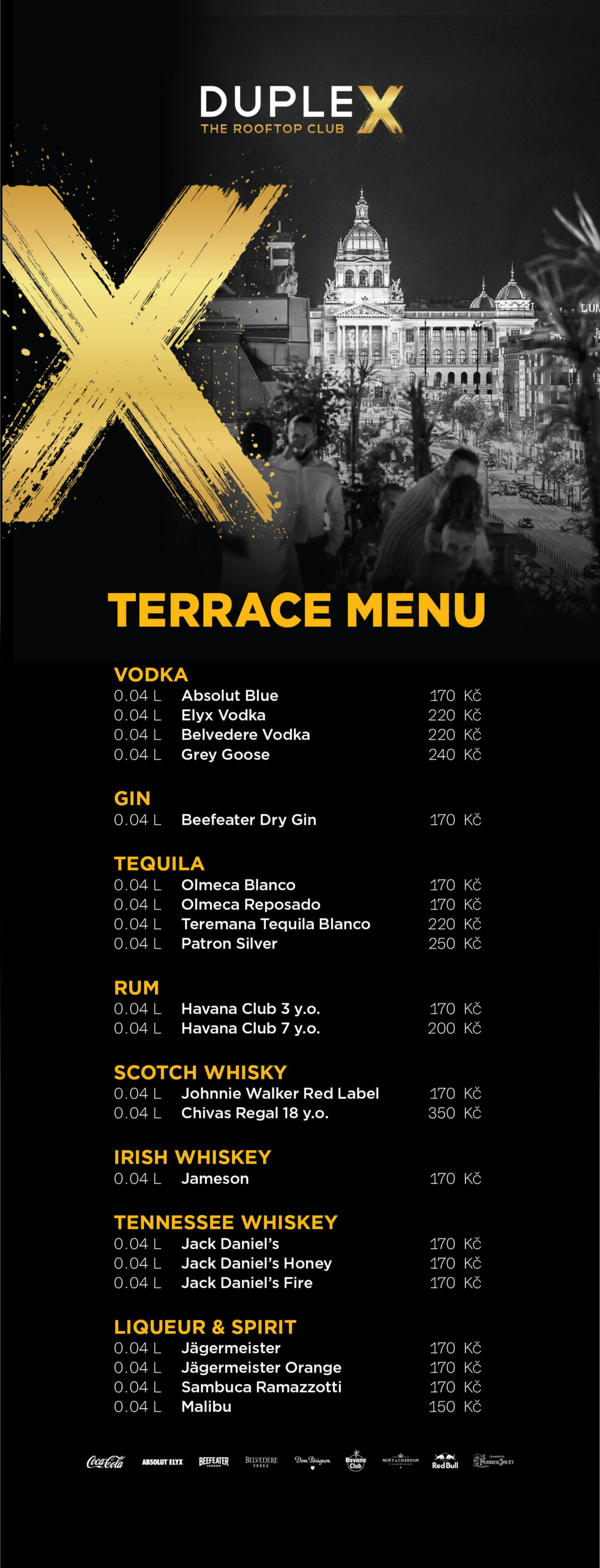 Terrace Menu