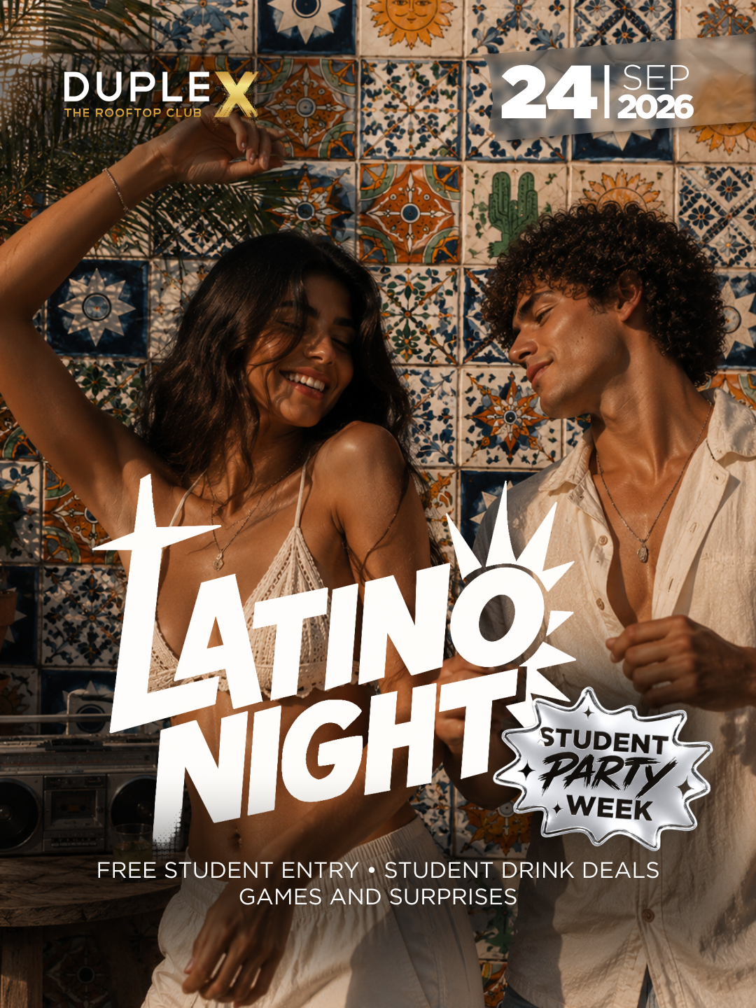 Mobile Image For DupleX Club LATINO NIGHT – 24.9.2026