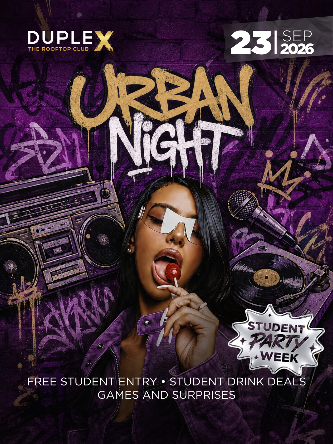 Mobile Image For DupleX Club URBAN NIGHT – 23.9.2026