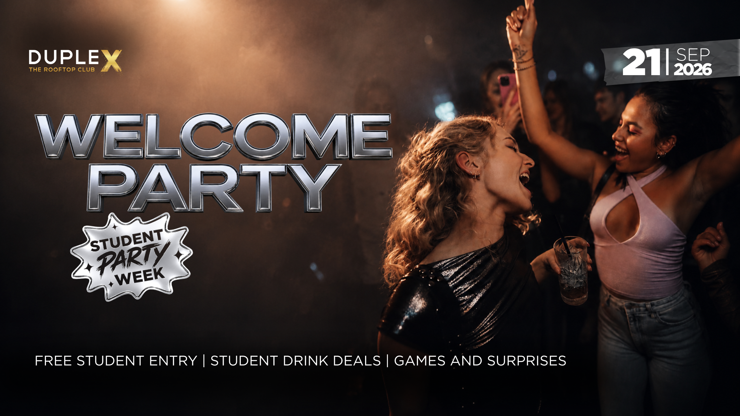 DupleX Club Event Image for KICK-OFF – 21.9.2026
